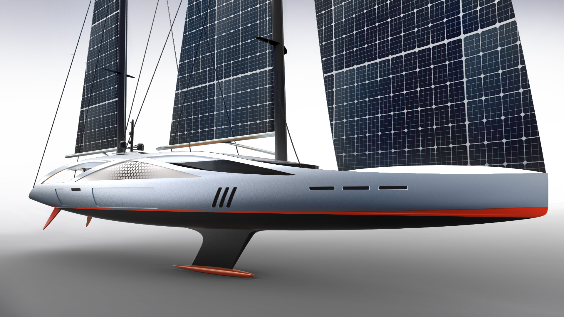 Solar sailing. Яхта Aquila. Концепт парусной яхты c300. Yacht Phoenicia II Concept. Solar — 106-метровой парусной яхты.